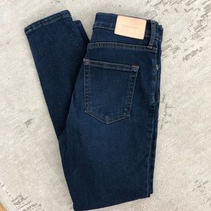 COPY - Everlane Dark Wash Ankle Jeans - 26